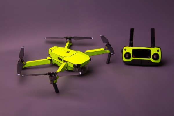 Skin für Mavic Pro Neon - Gelb